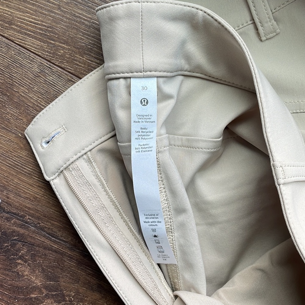 Lululemon city sleek wide leg pants size 30 - Picture 2 of 7